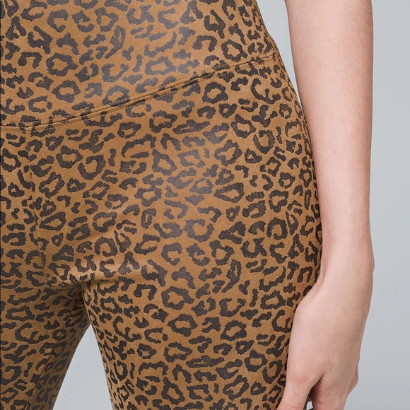 Leopard Foil Print Runway Leggings - Picture 5 of 11